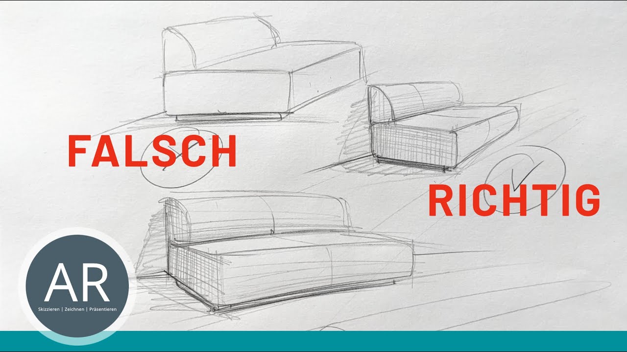 Diesen Fehler solltest du vermeiden! Tipps für Interior Design Zeichnungen. Möbel im Raum zeichnen.