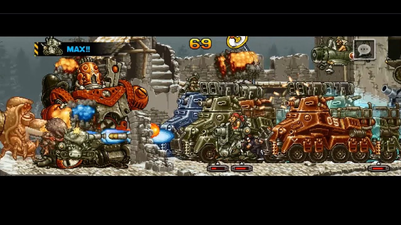 [HD]Metal slug defense. WIFI!  4 IRON  Deck[2 VS 2, NPC]!!! (1.35.0 ver)