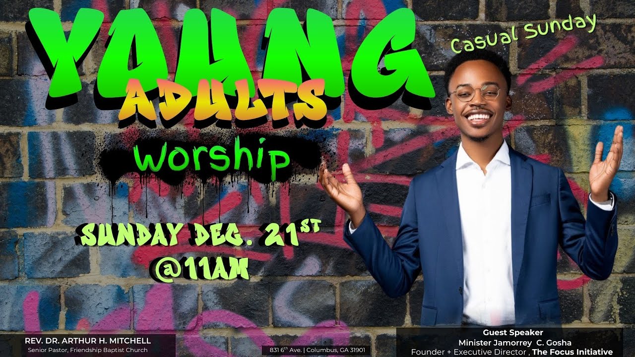 Young Adults Ministry Re-Launch - 