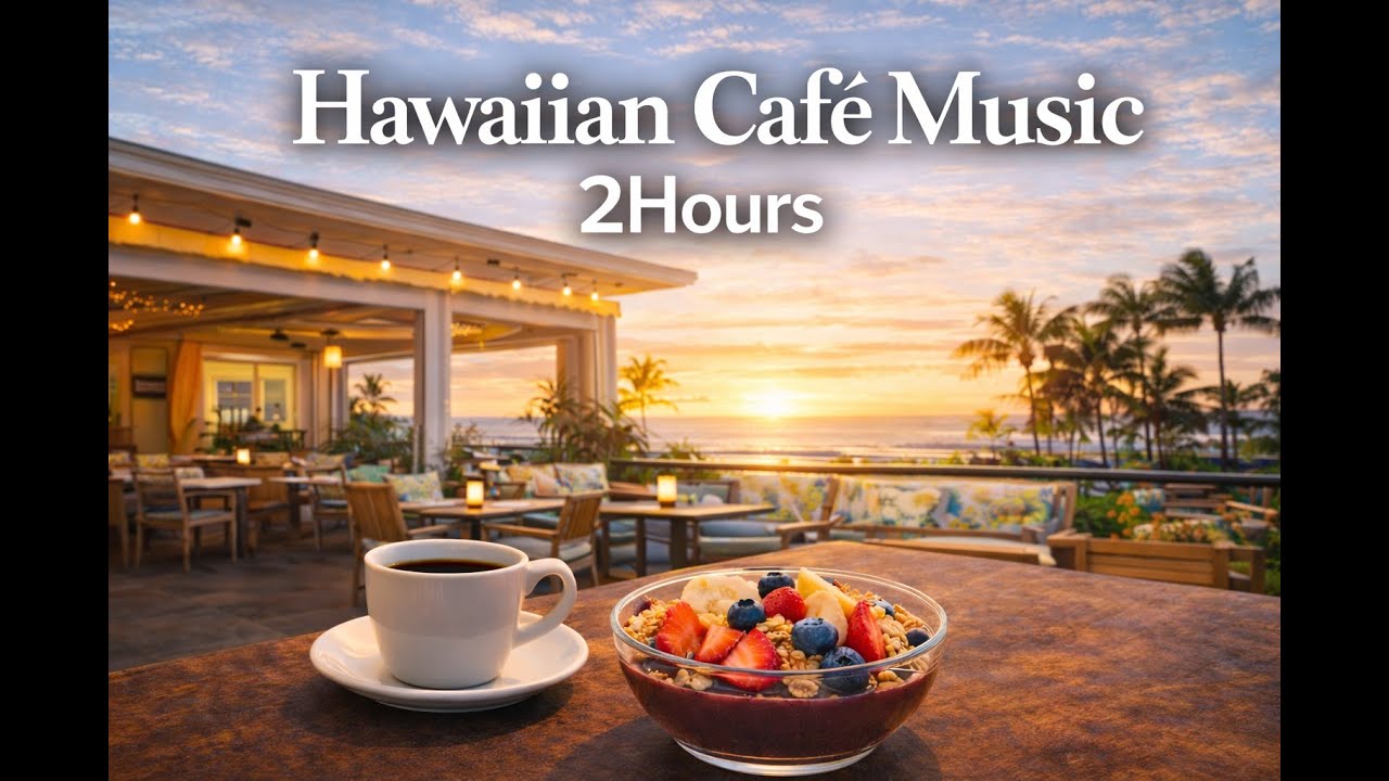 2 Hours of Hawaiian Calm Café Music for Study, Work, and Deep Focus – Vol.18