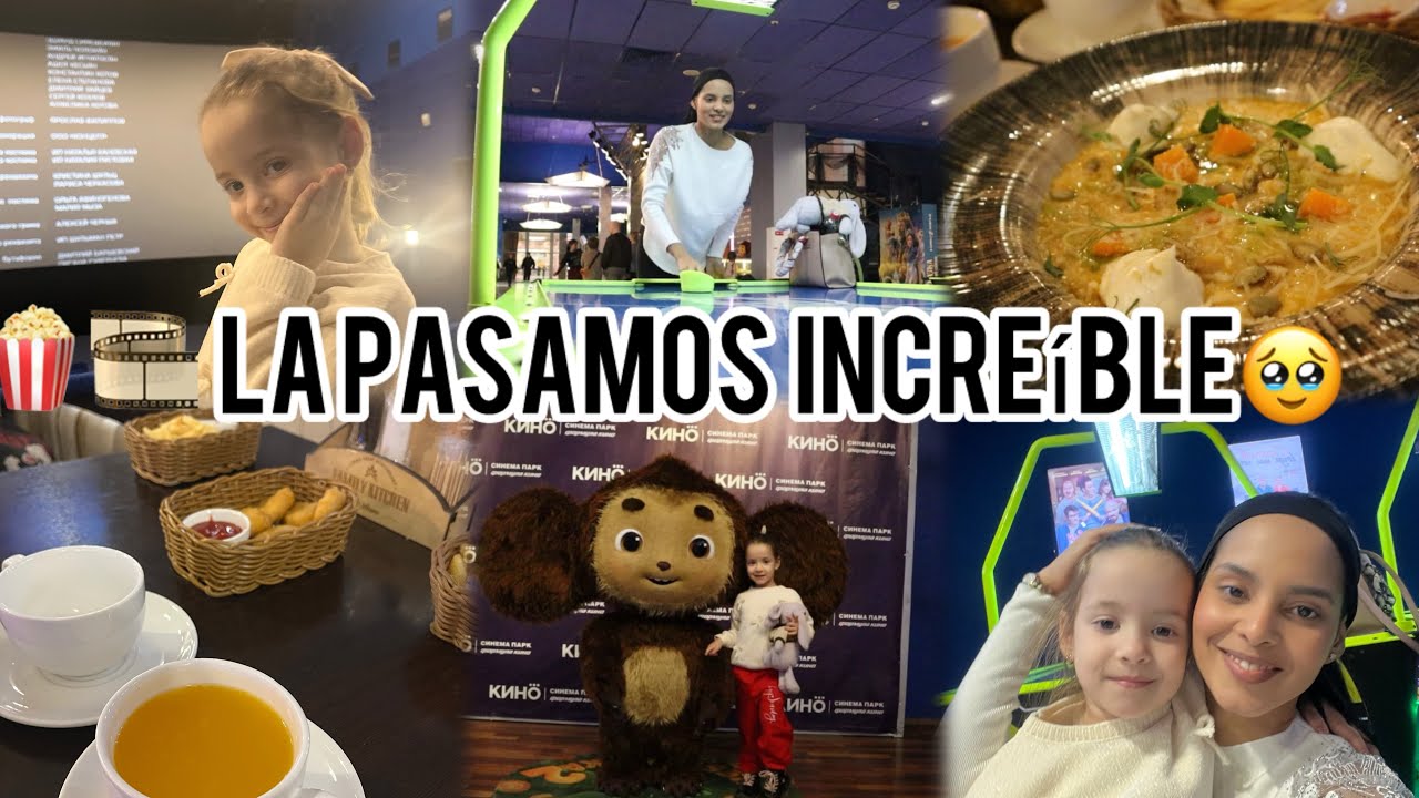 Llevo a mi hija de sorpresa al cine,la pasamos increíble🙏🏻🥰se creció.Nos encontramos con⁉️…🤣