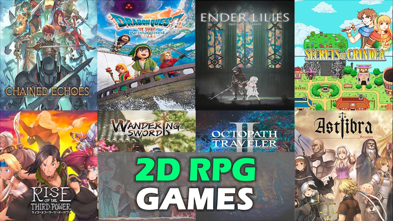 TOP 40 BEST 2D RPG GAMES YOU SHOULD PLAY