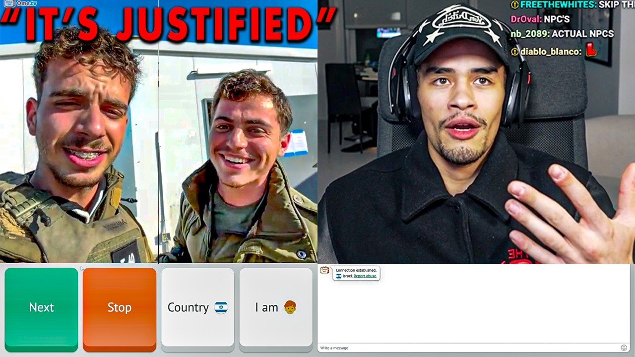 SNEAKO Debates IDF Soldiers on Omegle