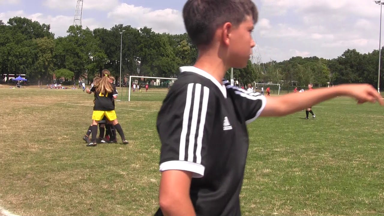 CZ5-Międzynarodowy Turniej Wrocław Trophy-Gutek i Nadia Z FC Yellow-II mecz II połowa FC Tundra(NOR)