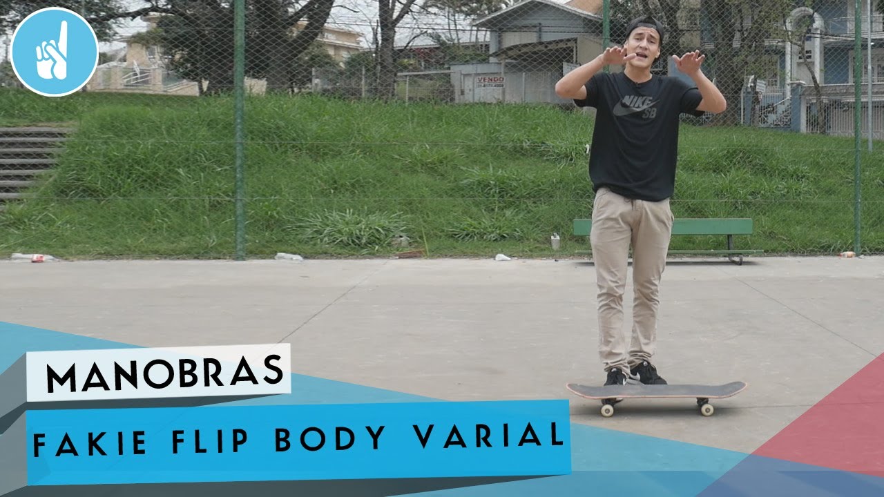 Como mandar Fakie Flip Body varial | sobreskate