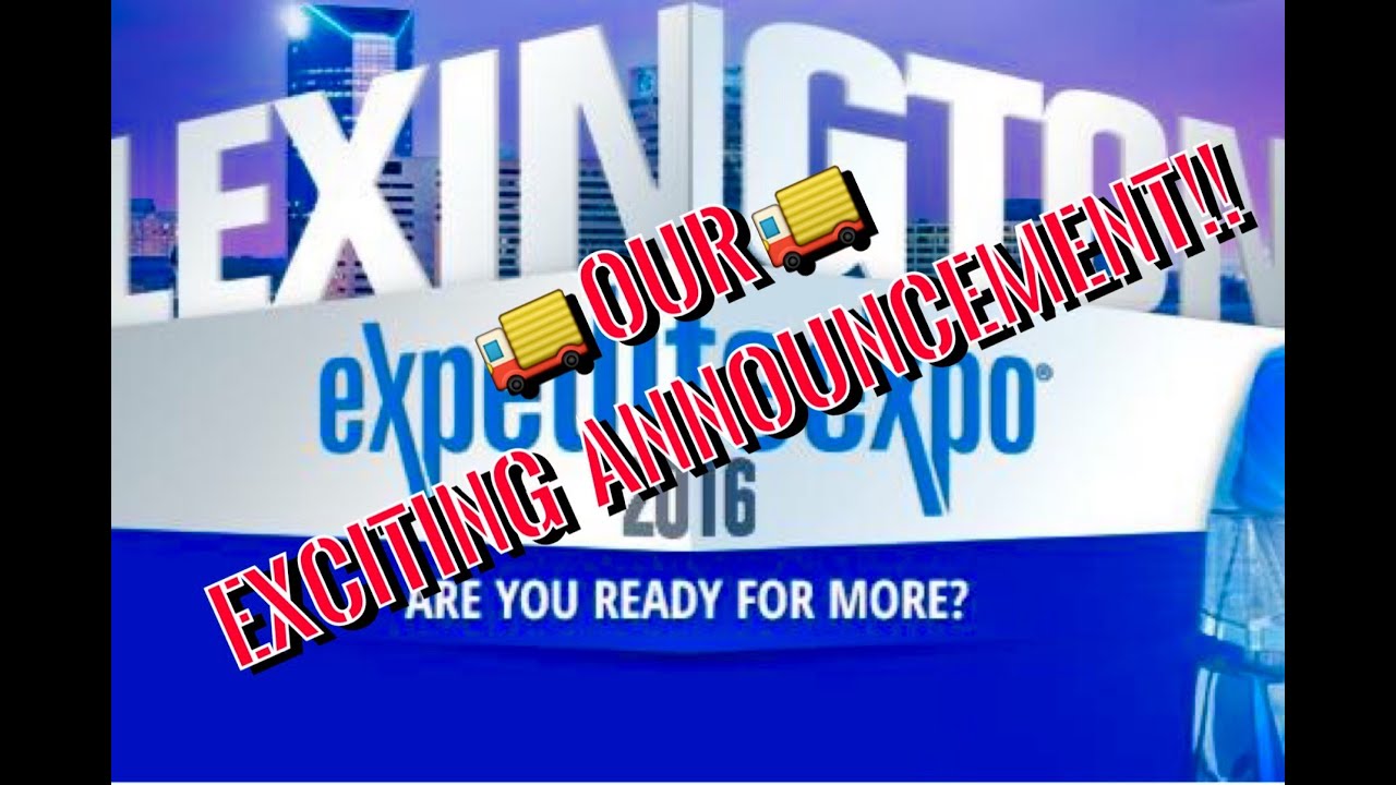 Expediter Team ~ Our Exciting Announcement