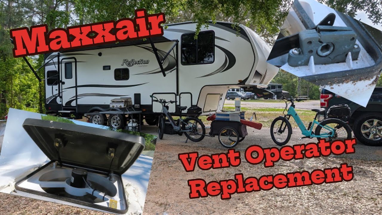 Maxxair Maxxfan vent lid operator replacement
