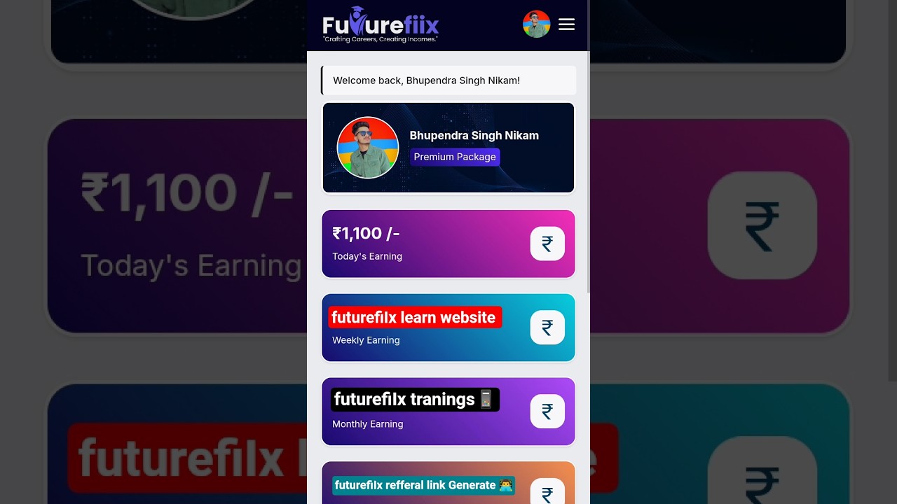 FuturefiIx Join Karne Ke Bad Kya Karna Hai Learn FuturefiIx Website #futurefiix