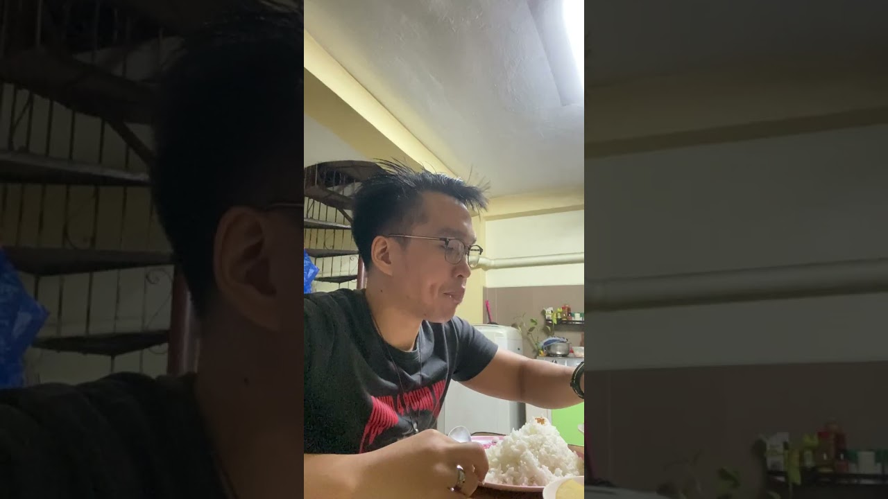 earing dilis itlog na maalat rice@YousufHo#SEO