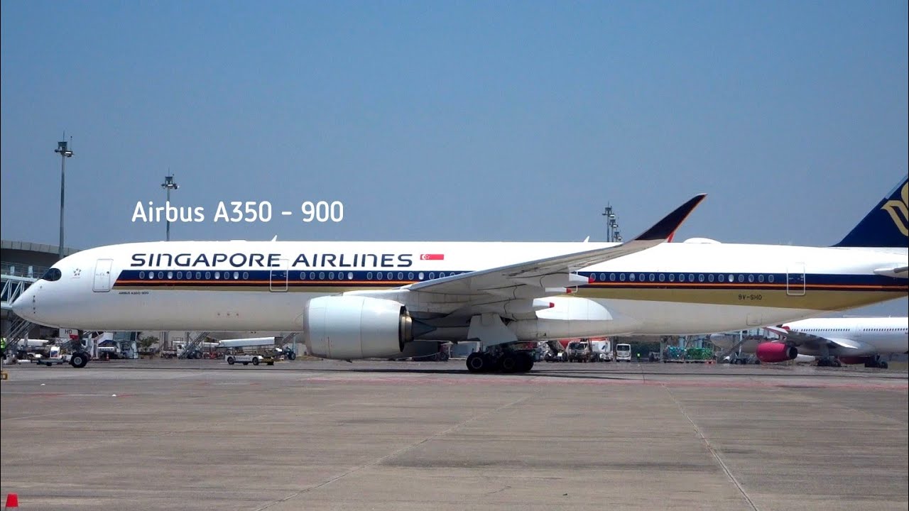 Wow.. Amazing‼️Pesawat Super Besar Singapore Airlines Mendarat di Bandara Juanda Surabaya