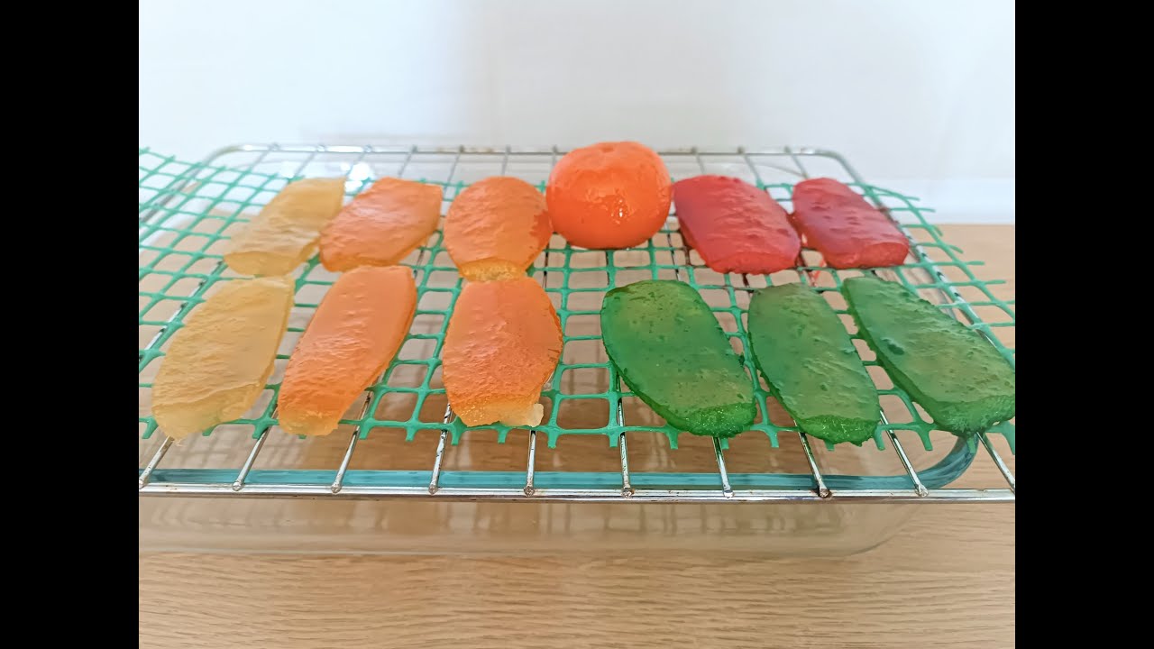 Frutta Candita Fatta in Casa – Arancia e Limone Per decorare CANNOLI E CASSATA SICILIANA