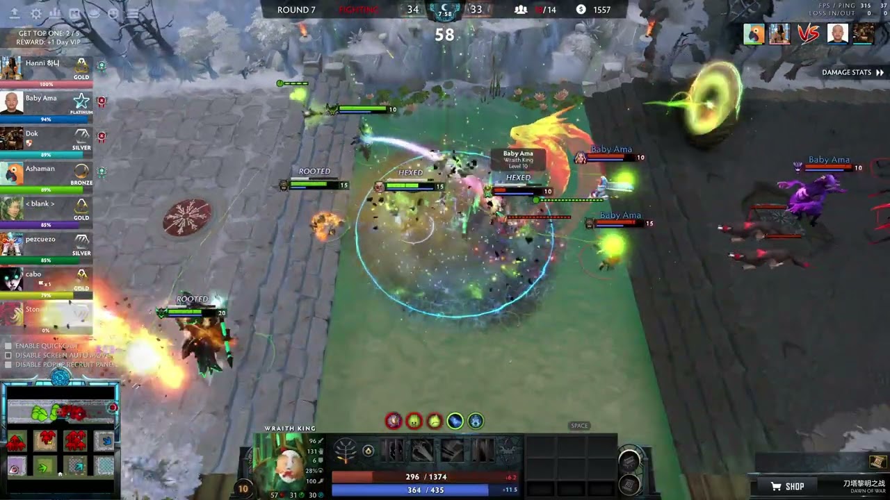 INSANE End Game! - DAWN OF WAR DOTA 2