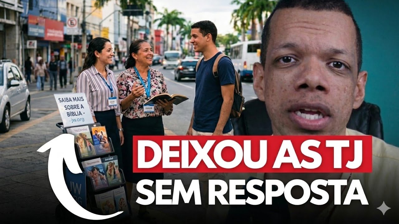 EX-TJ questiona TESTEMUNHAS DE JEOV&Aacute; no CARRINHO 