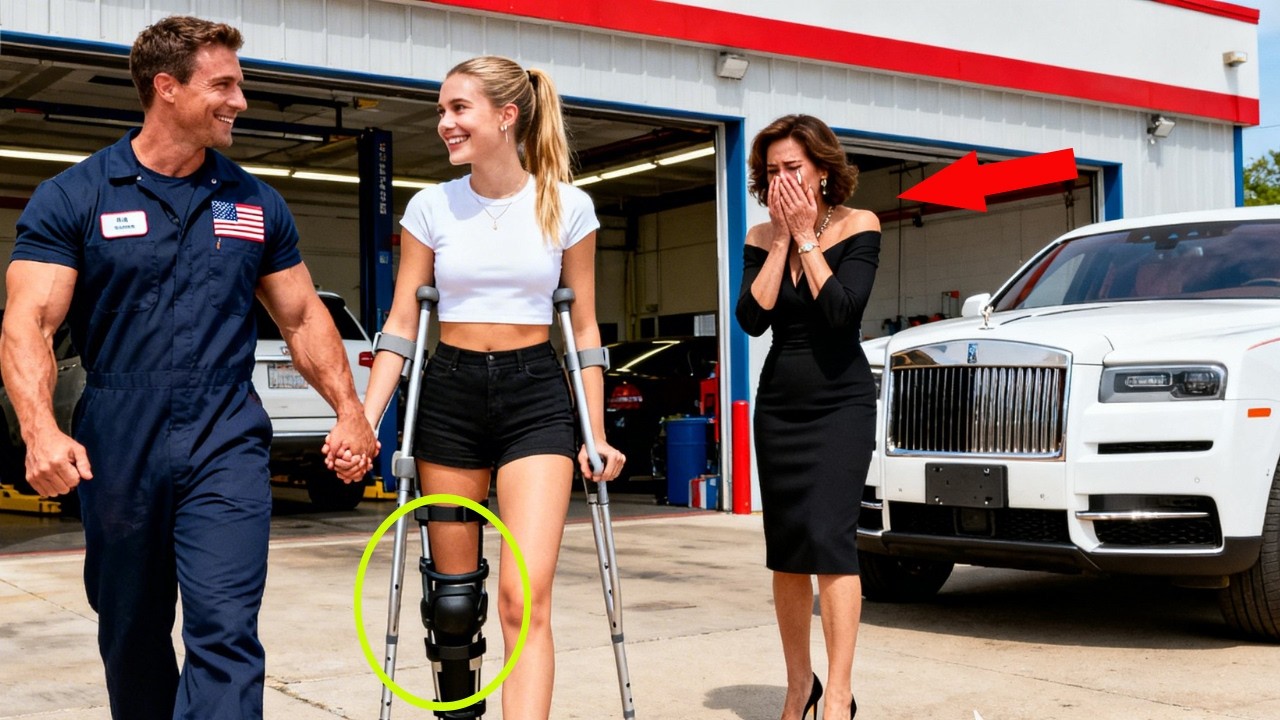 Billionaire’s Paralyzed Daughter Walks Again Thanks to a Broke Mechanic in an Old Garage