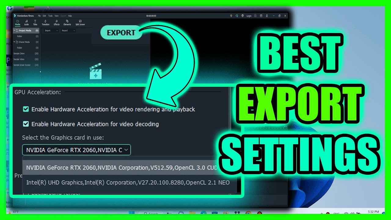 Make Filmora Fast | Best Filmora X Import, Edit & Export Settings for 2021