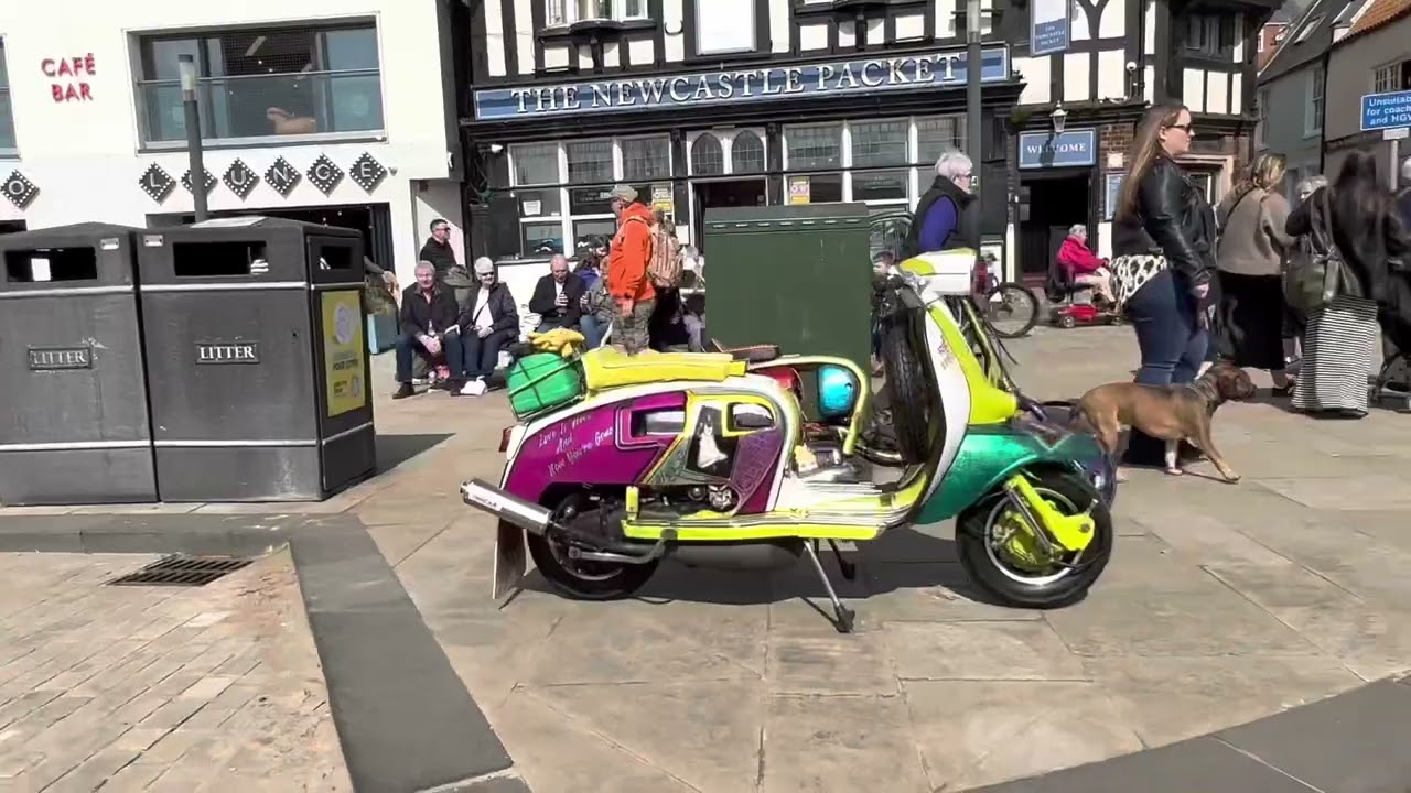 Scooter Rally, 8th April 2023, Scarborough
