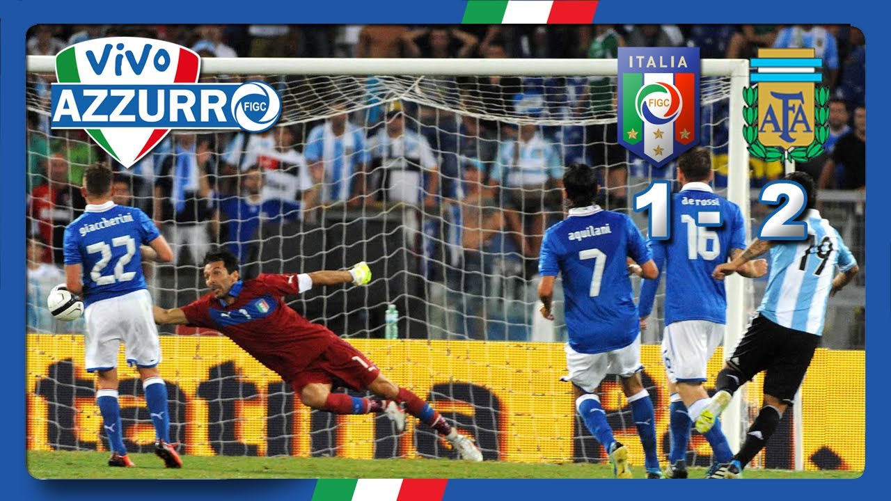 Italia-Argentina 1-2 (14 agosto 2013)