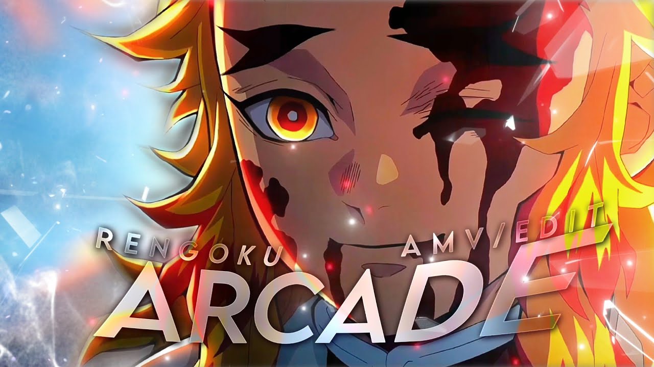 DEMON SLAYER - ARCADE [AMV/EDIT] DEMON SLAYER 4K ARCADE AMV EDIT RENGOKU SAD EDIT | ANIME FLASH.