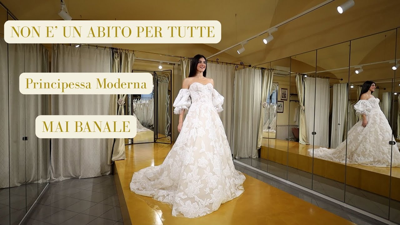 Abito da Sposa Principesco Mai Banale | Romanticismo Moderno e Alta Moda