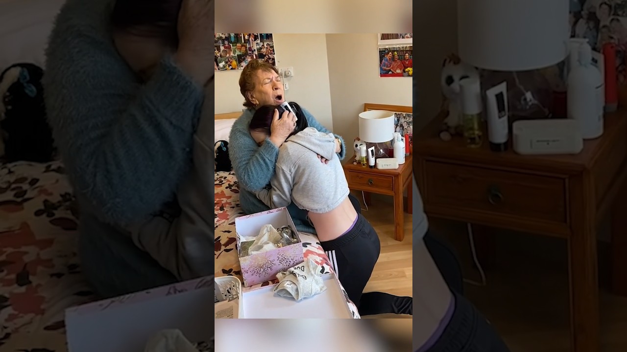 After 6 years of infertility, woman surprises grandma with news she’s having twins 🥹❤️