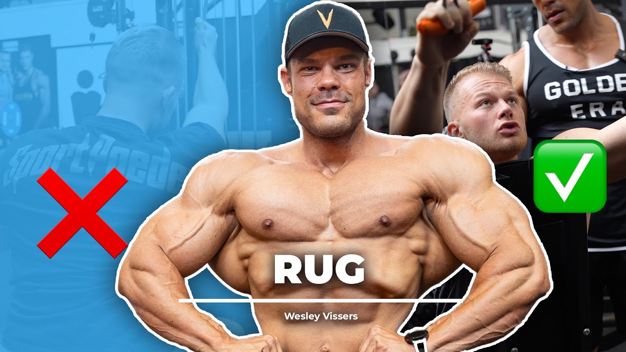 De 5 BESTE RUG OEFENINGEN met de NR. 7 van de WERELD (WESLEY VISSERS)