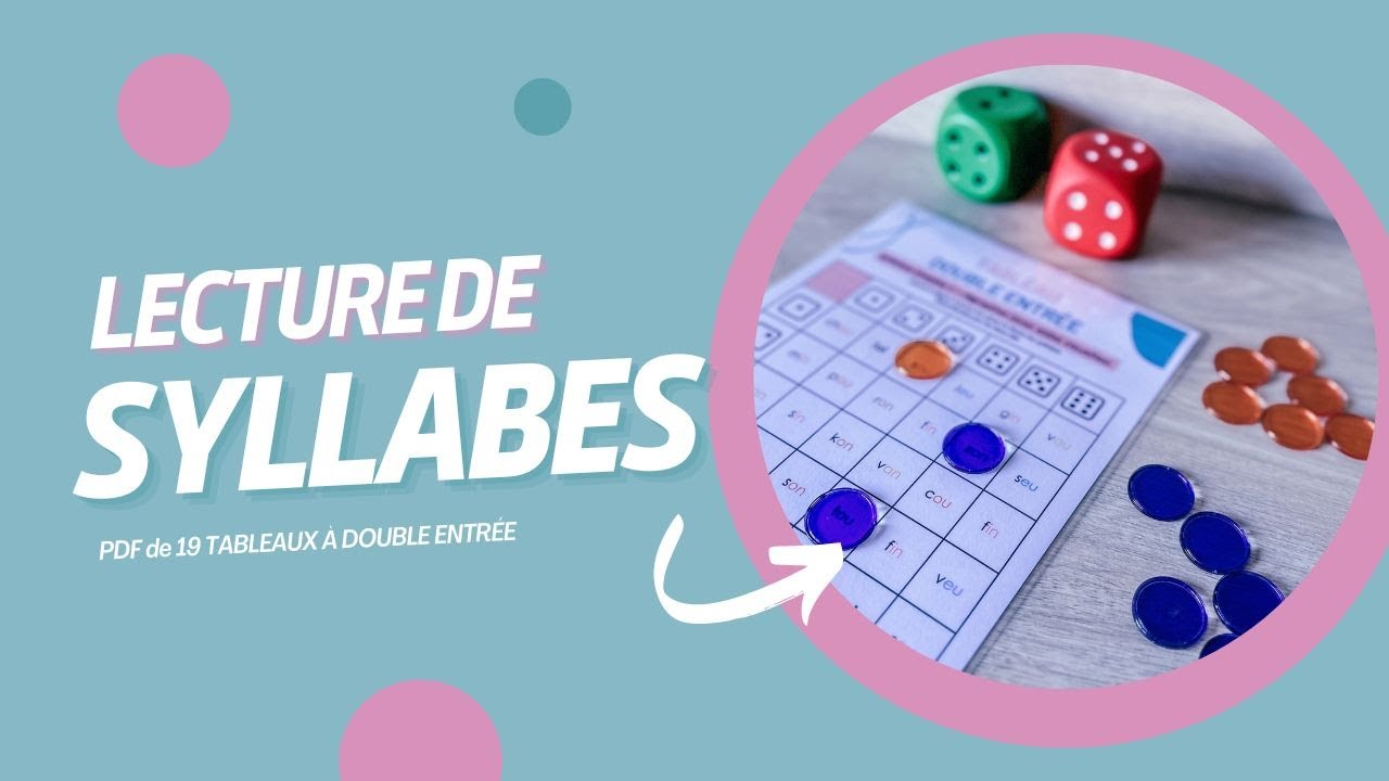 APPRENDRE À LIRE 📖 | LES TABLEAUX DES SYLLABES de P&P 🧚‍♀️🧚‍♂️