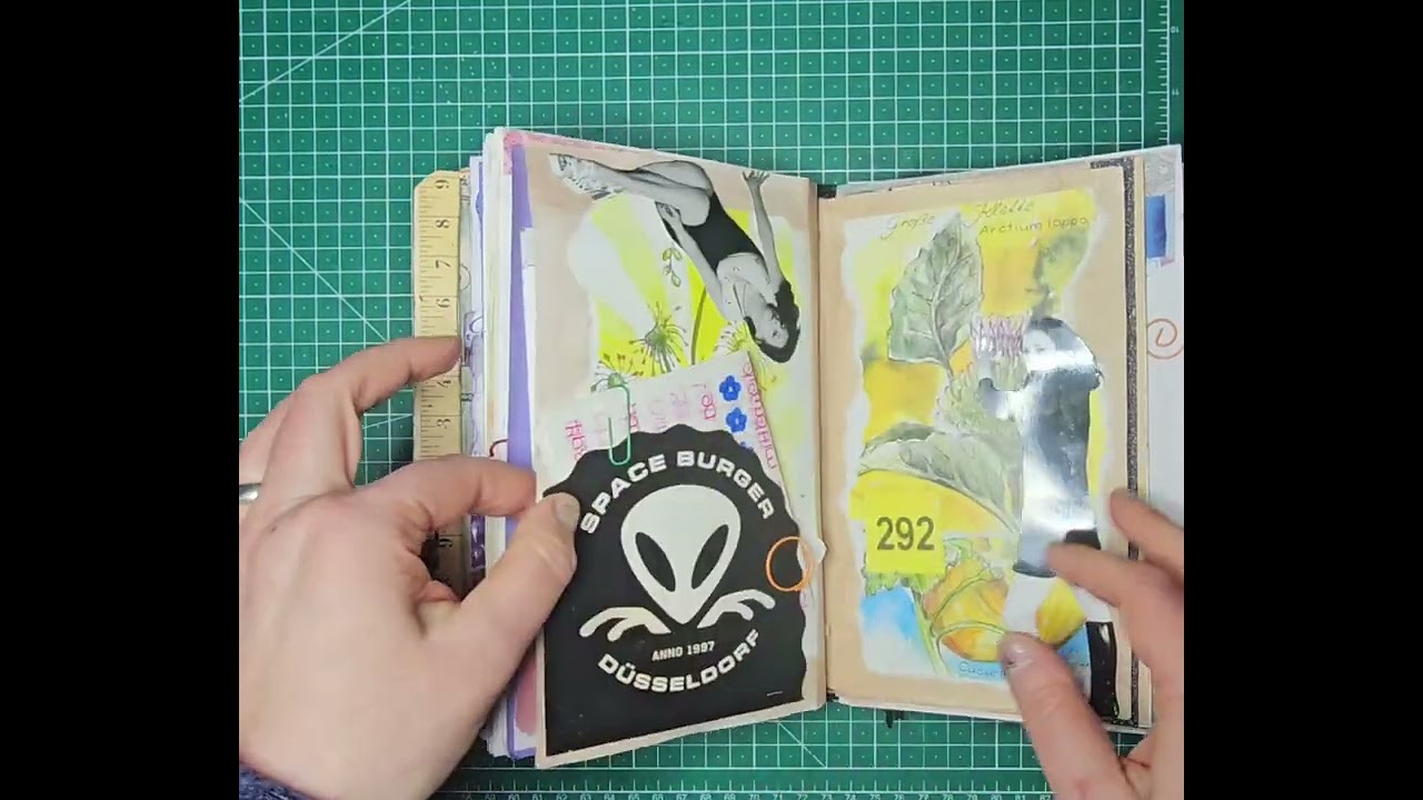flip through 1997a junkjournal