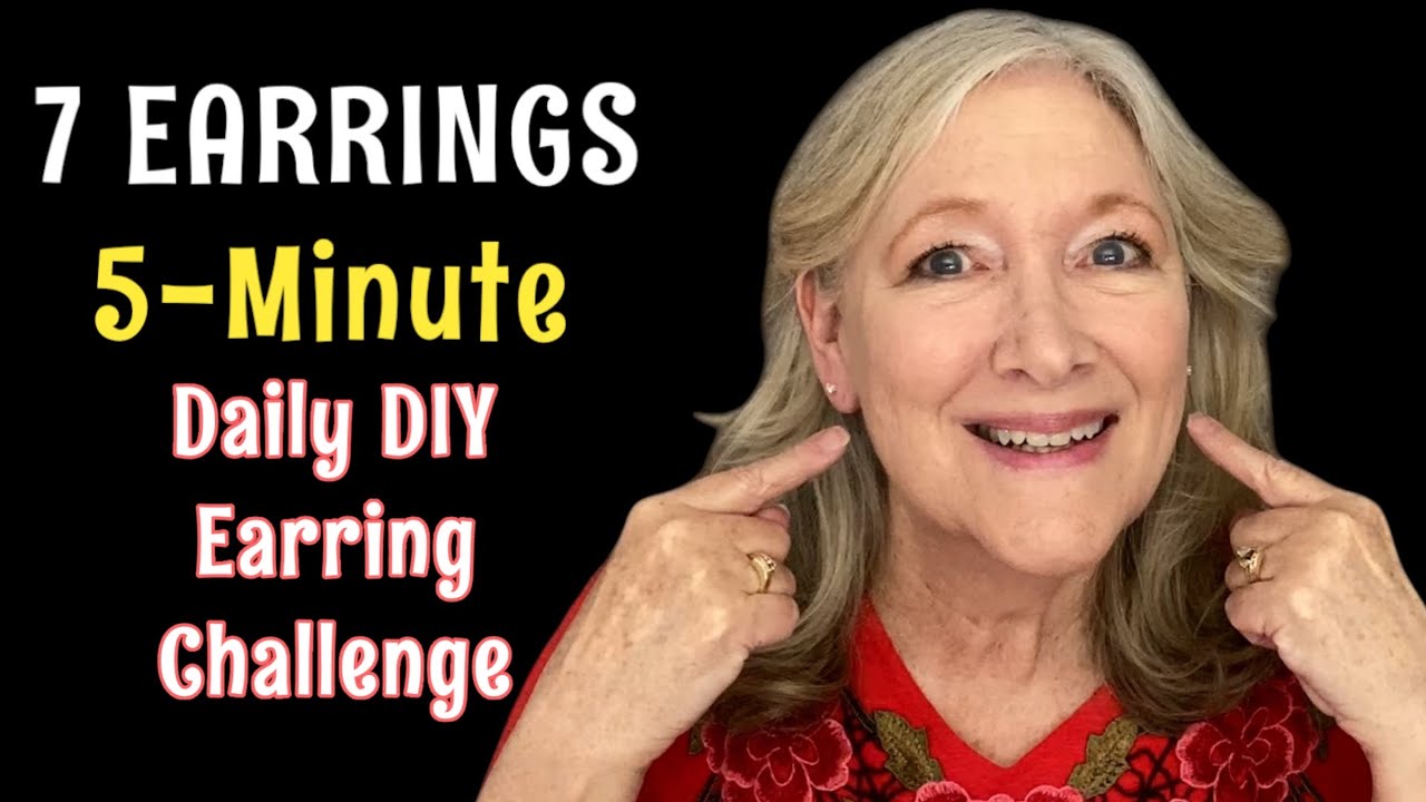 Make 7 Pair 5-Min EARRINGS ❤️Jewelry Making Fun DIY❤️