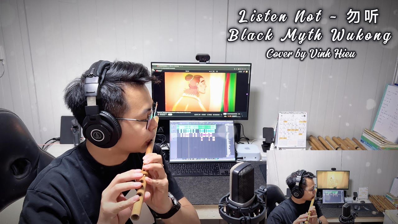 勿听 Listen Not | Black Myth: Wukong | Vinh Hieu Cover - Bamboo Flute VIETNAM