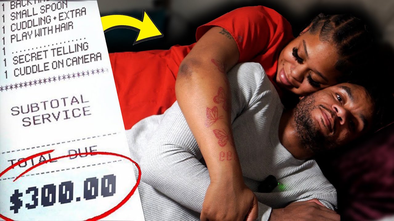 I Hired A Professional Cuddler for $300