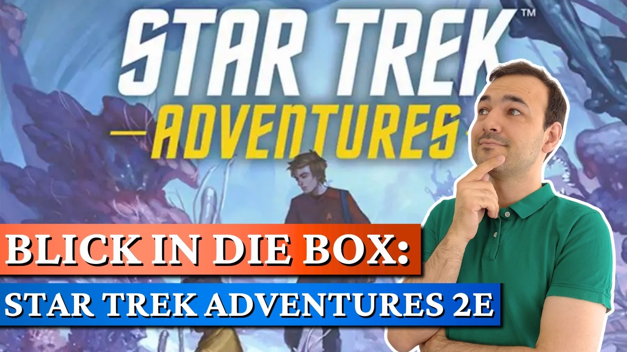 Star Trek Adventures 2E Starterset Unboxing: Was die neue Edition zu bieten hat!