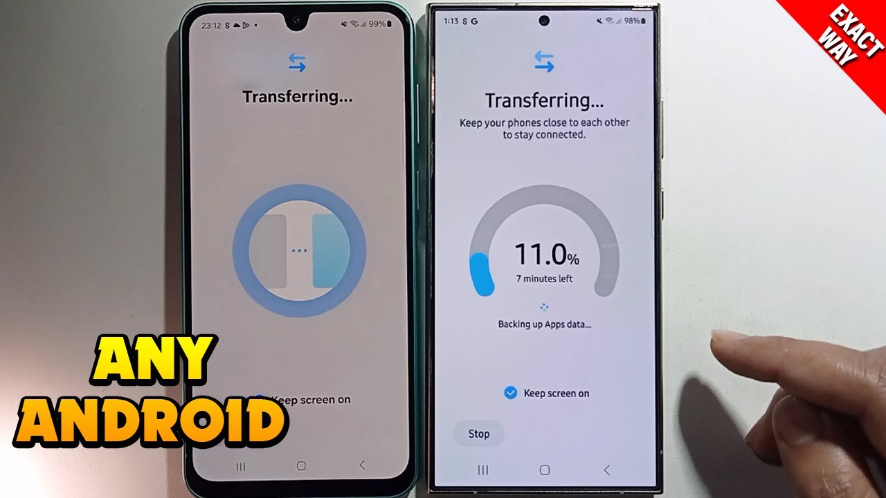 How to Transfer Data from Android to Android | Old Phone to New Phone