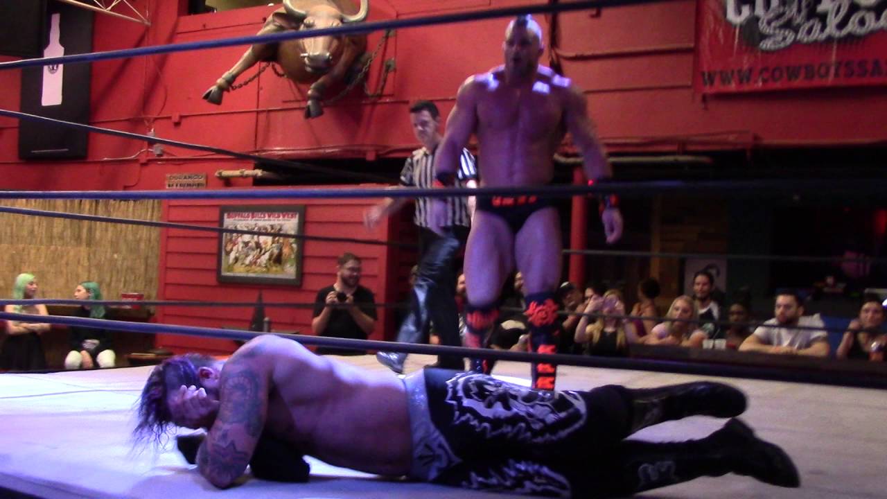 Brian Cage vs Mr. 450 Fest Wrestlilng 9/4/16