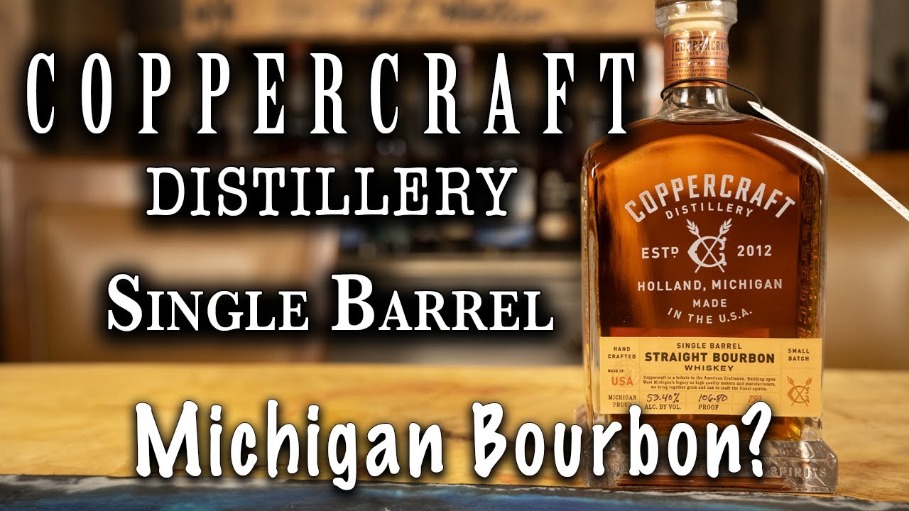 Coppercraft Distillery Single Barrel Straight Bourbon Whiskey | AmericanWhiskeyTheReview.com