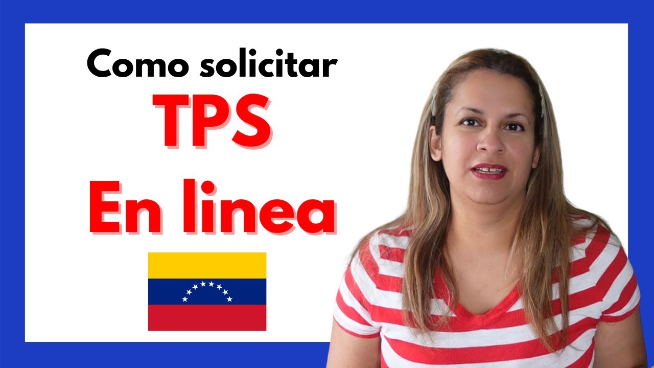 ✔️ Como solicitar el TPS en linea 🔴 TPS Venezuela 🔴 I-821 en linea