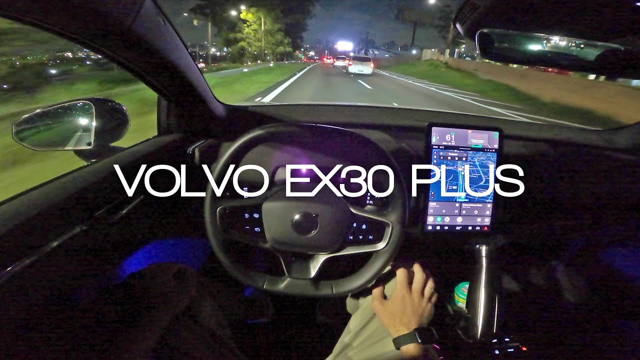 POV (Night) Drive | Volvo EX30 Plus 2025