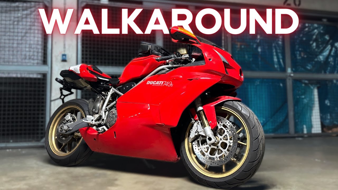 Ducati 749s Monoposto Walkaround