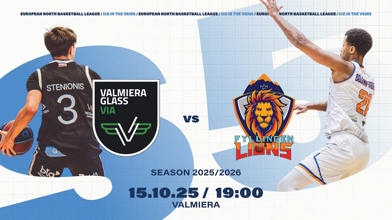 VALMIERA GLASS VIA v Fyllingen Lions | Oct 15, 2025, 7:00 PM | ENBLeague 2025/26