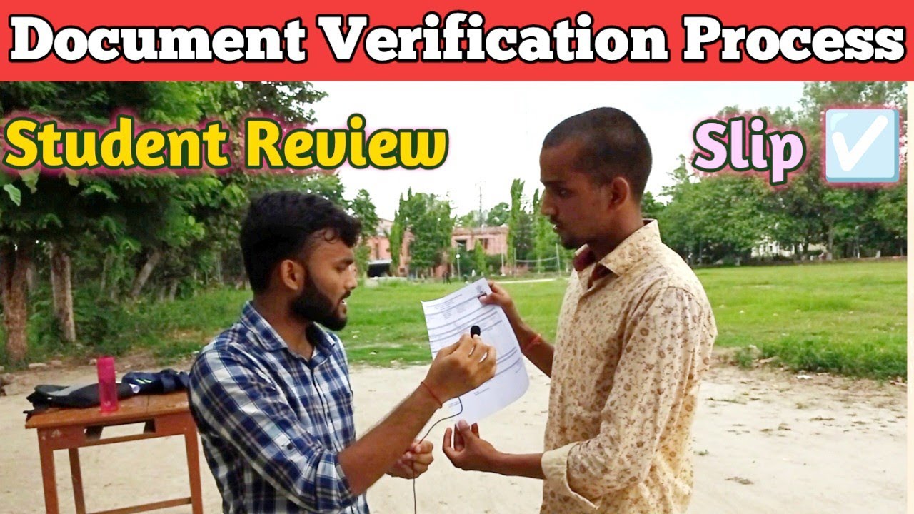 Document Verification Process Student Review  BCECE UGEAC Counselling 2024 | UGEAC Verification Slip