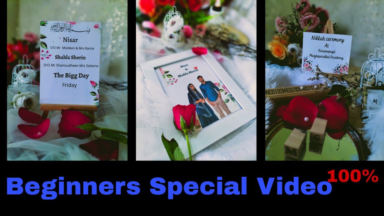 Save the date Card Making For Beginners|Detailed video of Save the date card|Craft|Art and craft