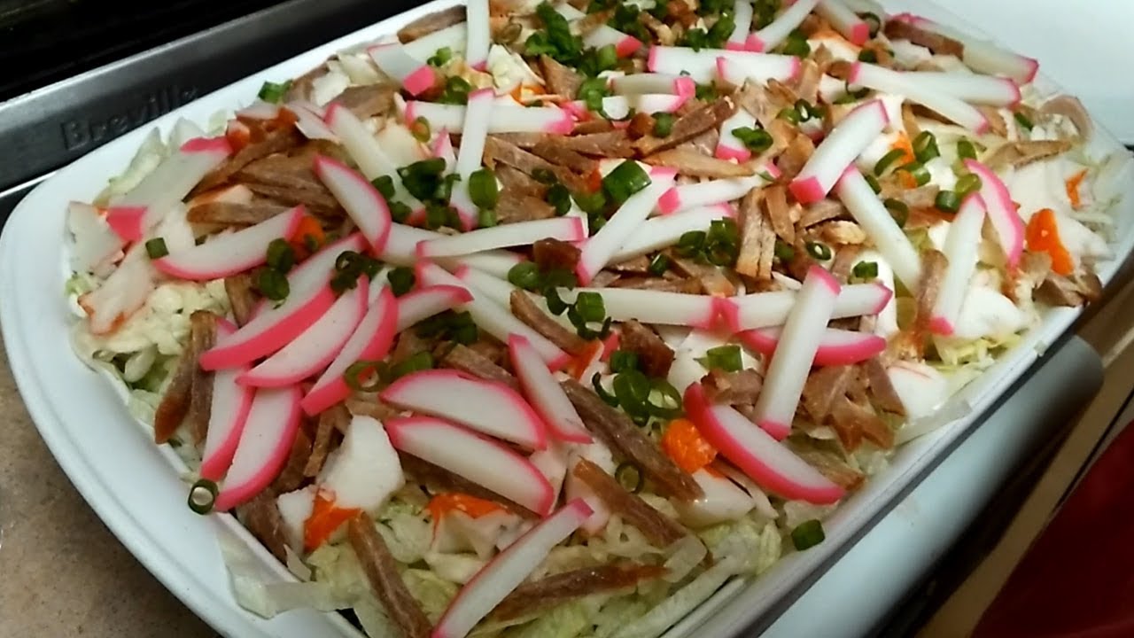 Refreshing Cold Somen Noodle Salad Recipe