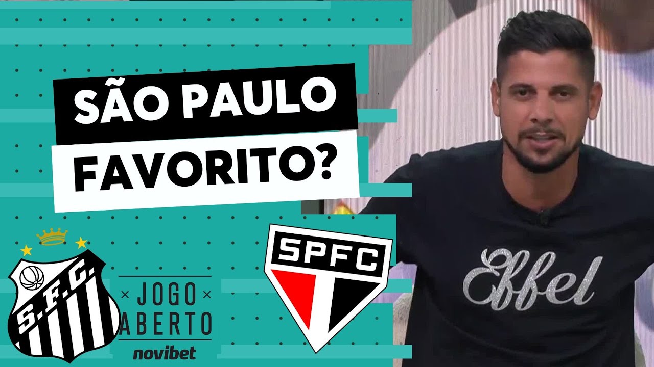São Paulo é favorito contra o Santos pelo Brasileirão? Jogo Aberto comenta