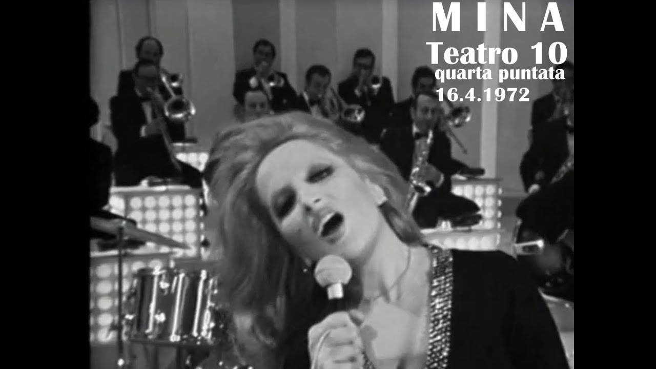 MINA TEATRO 10 medley quarta puntata 16.4.1972