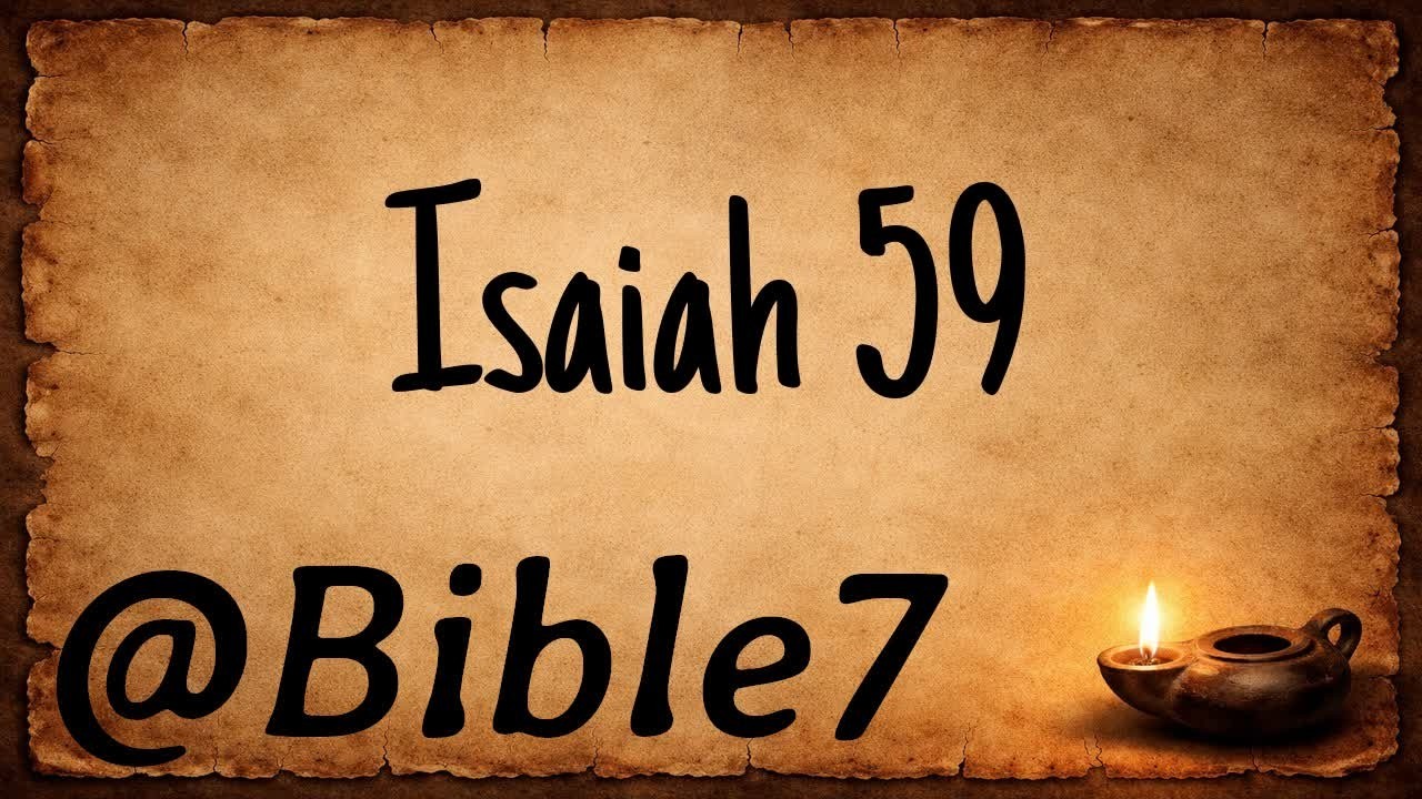 Isaiah 59: Evil and Oppression #bible | @Bible7