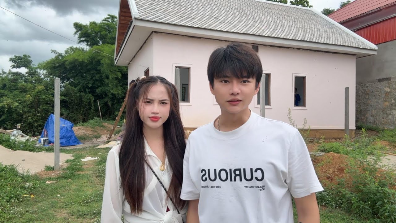 在东南亚老挝房屋安装电路需要花多少人工费？ #老挝美女 #老挝