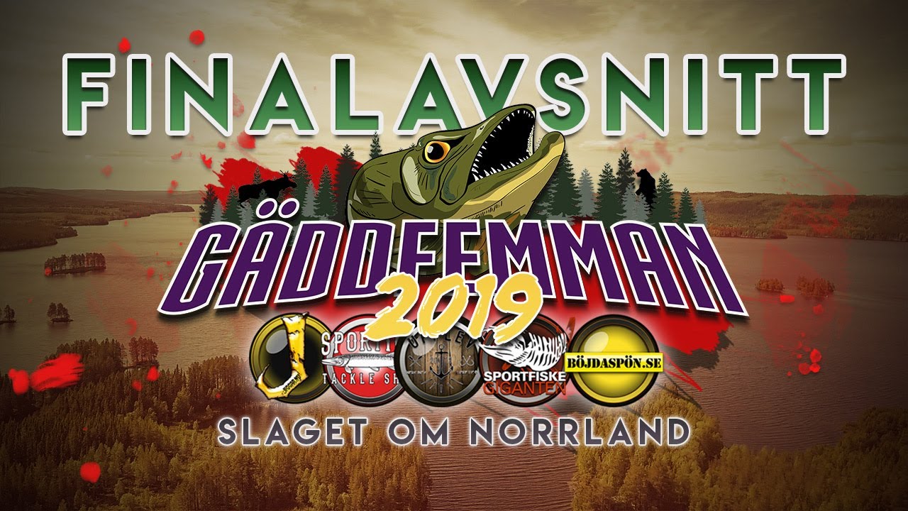 GÄDDFEMMAN 2019 | EP.7 FINAL | PIKE FIVE | ENG. SUBS | Pike fishing competition in Swedish Norrland.