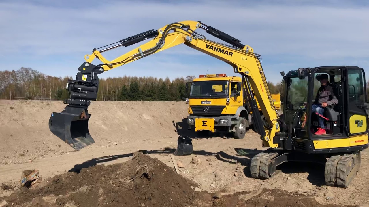 Yanmar SV60 Rototilt