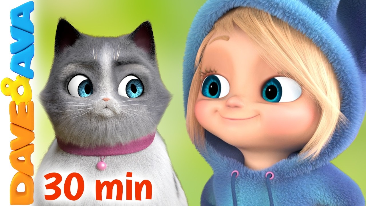 🙃 One, Two, Buckle My Shoe and More Nursery Rhymes | Little Bo Peep | Baby Songs by Dave and Ava 🙃