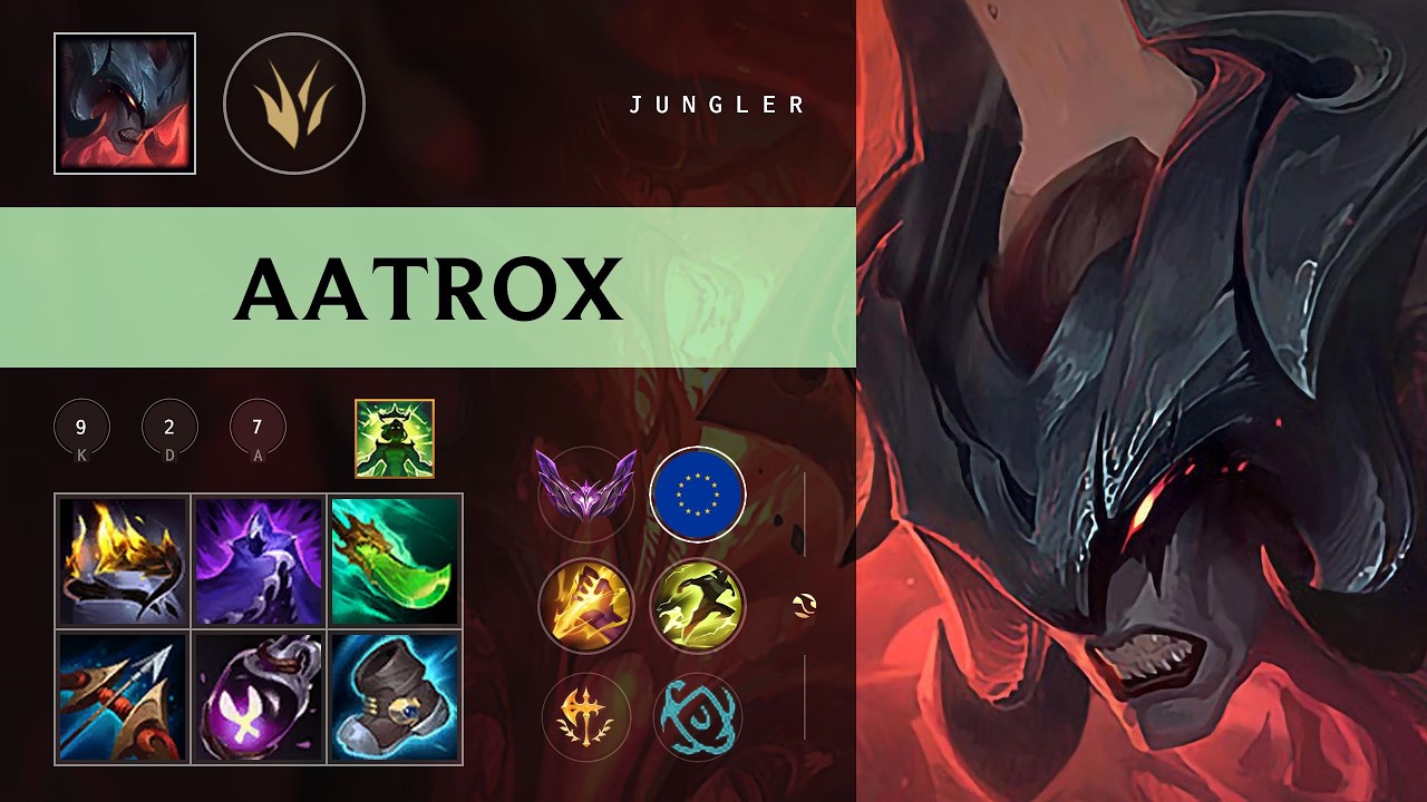 Aatrox Jungle vs Brand - EUW Master Patch 26.09