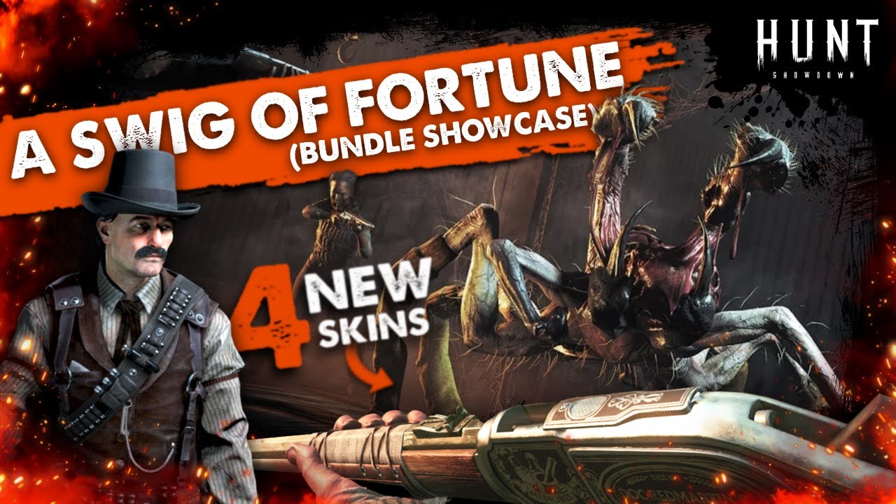 *NEW* SALOON themed skins: BROKEN BOTTLE, bartender & MORE!  (HUNT: Showdown Bundle Showcase)